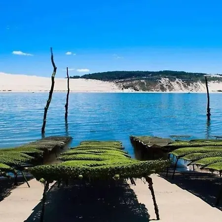 L oree du lac Villa Jacuzzi sur le Bassin proche Lac de Cazaux, océan, plages du Pilat et Arcachon et Dune du Pilat La Teste-de-Buch
